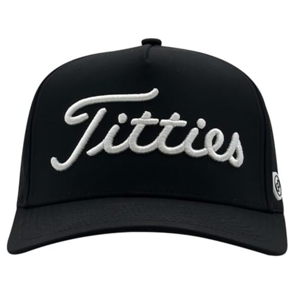 Performance Golf Hat Snapback Adjustable Strapback Breathable Laserholes Classic main image 6